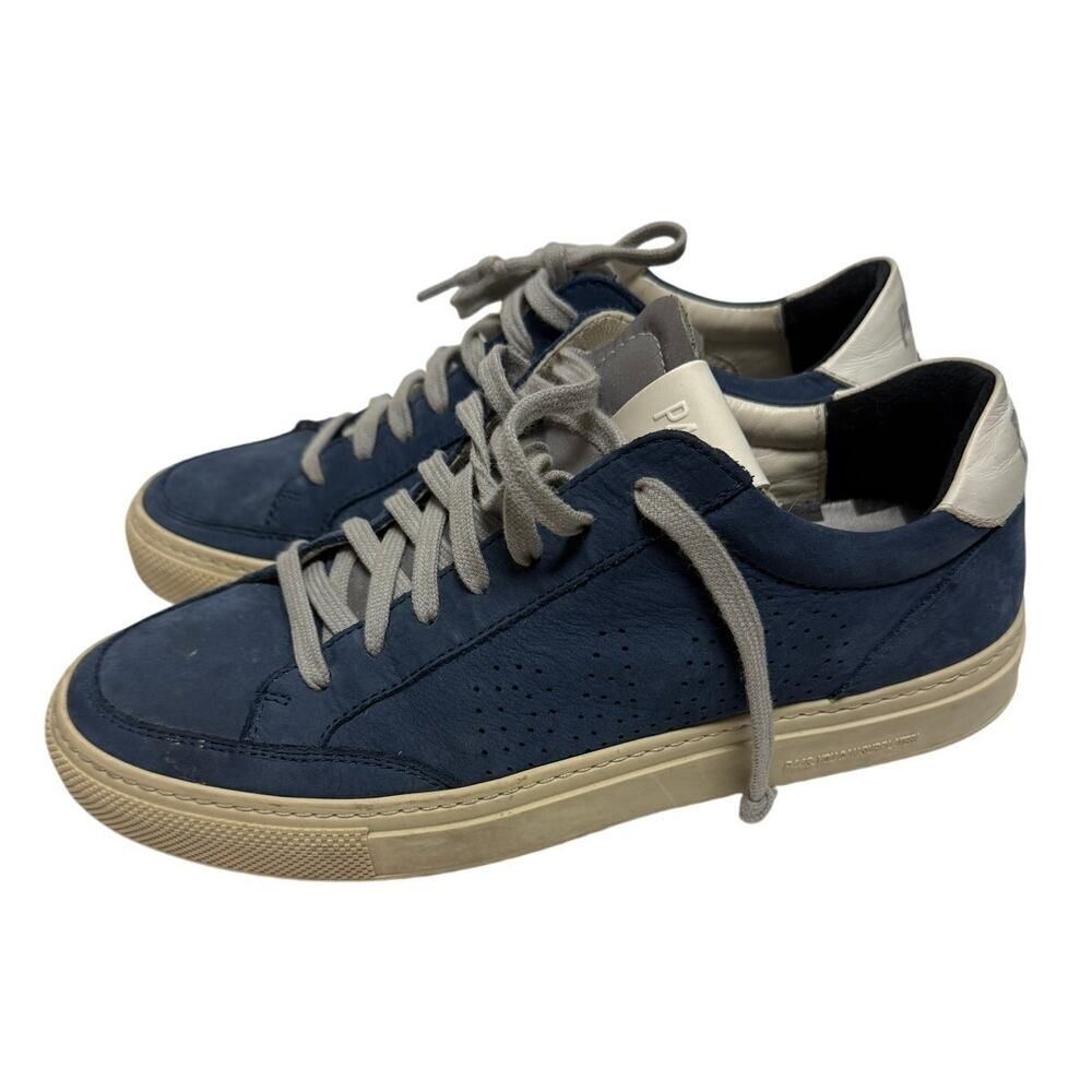 P448 Soho Navy Sneakers Men's Sz. 40 (US 8-8.5)
